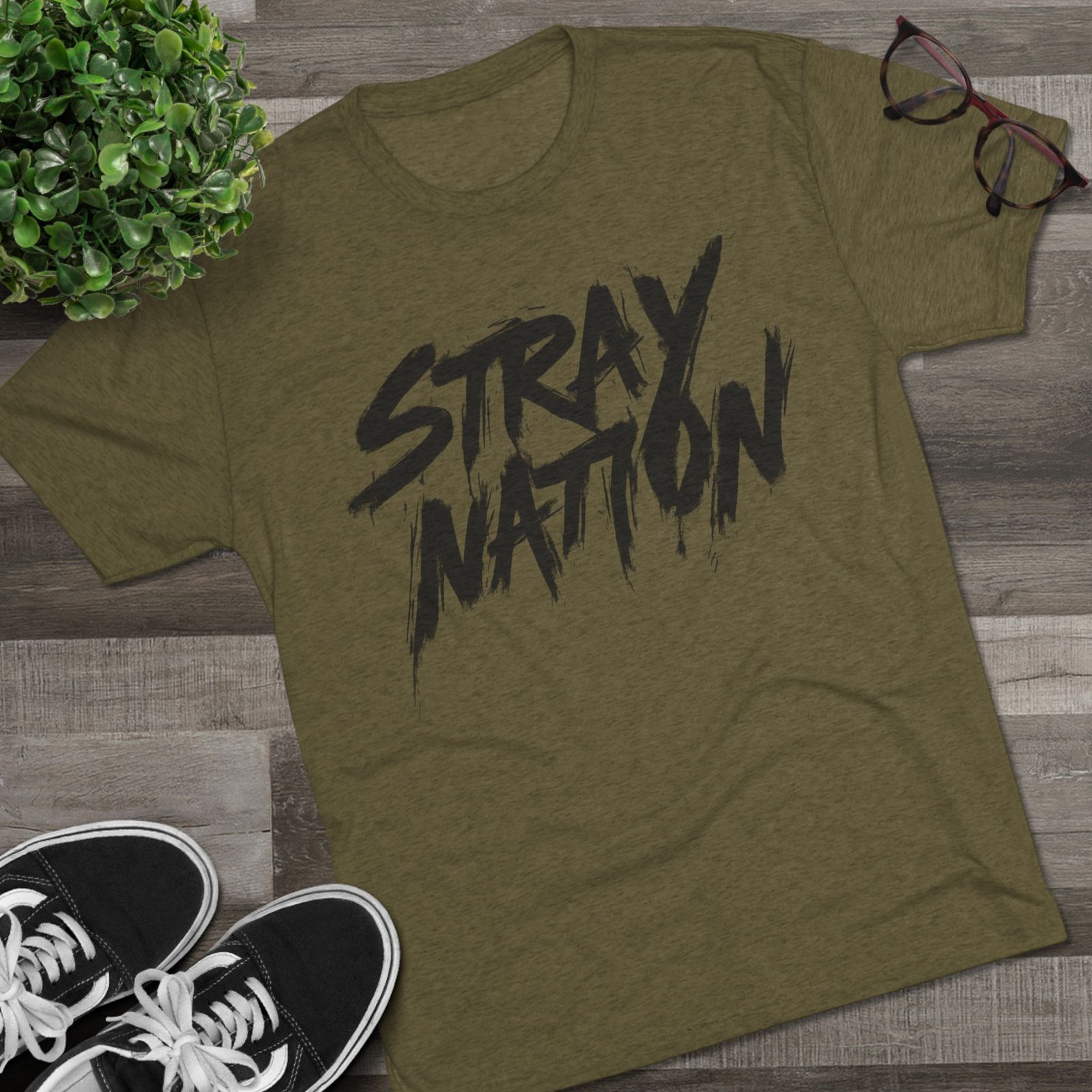 Stray Nation Tri Blend Tee - Image 15