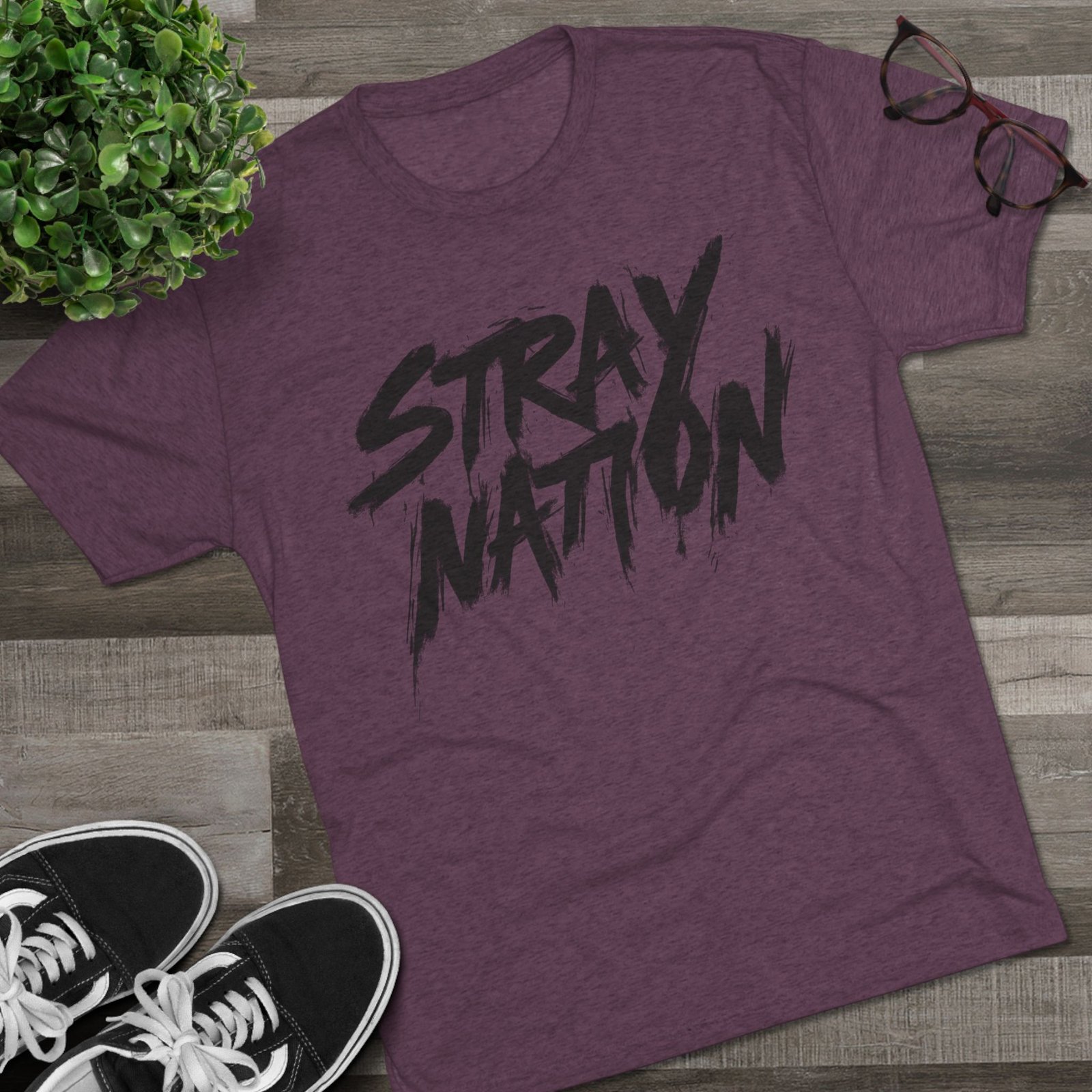 Stray Nation Tri Blend Tee - Image 43