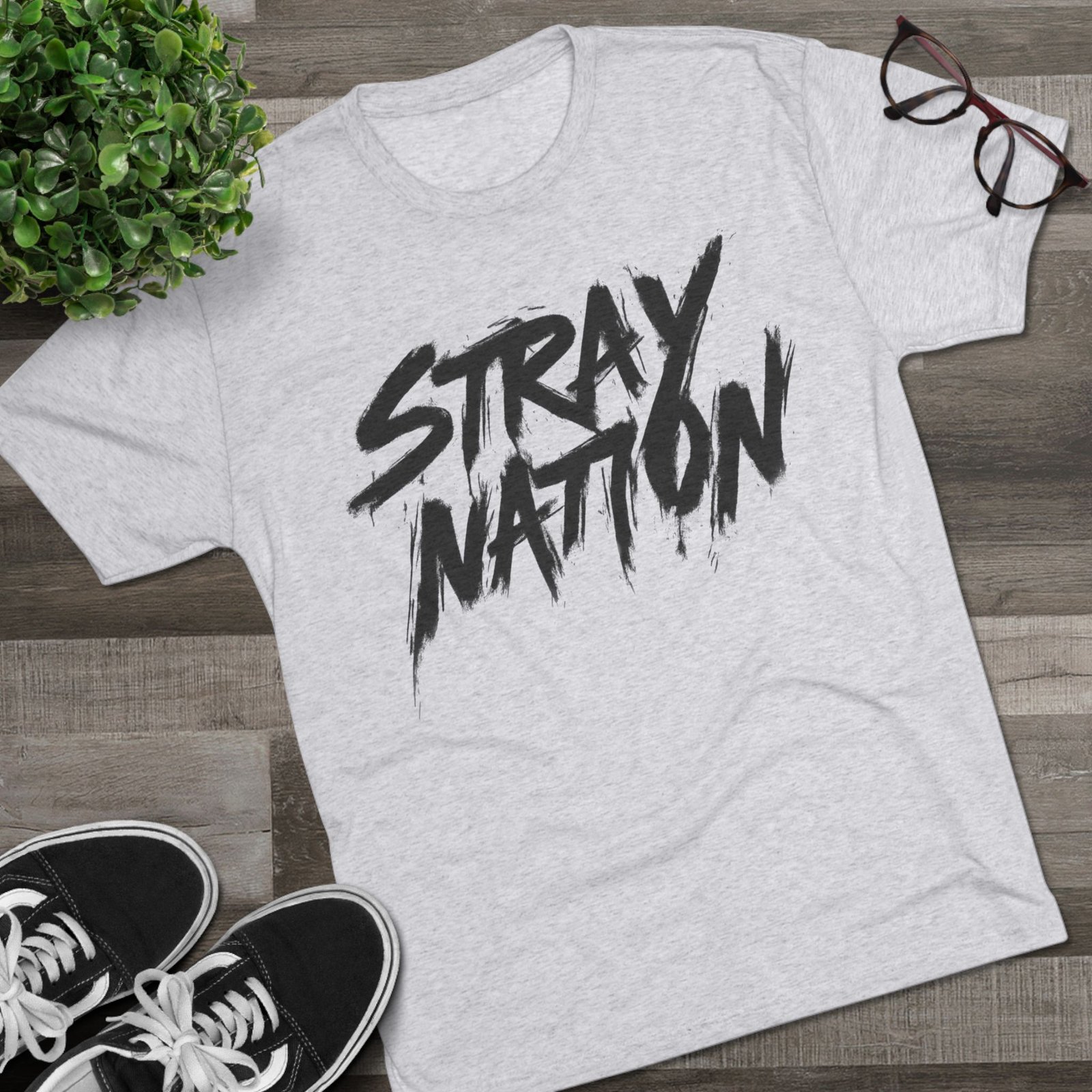 Stray Nation Tri Blend Tee - Image 39