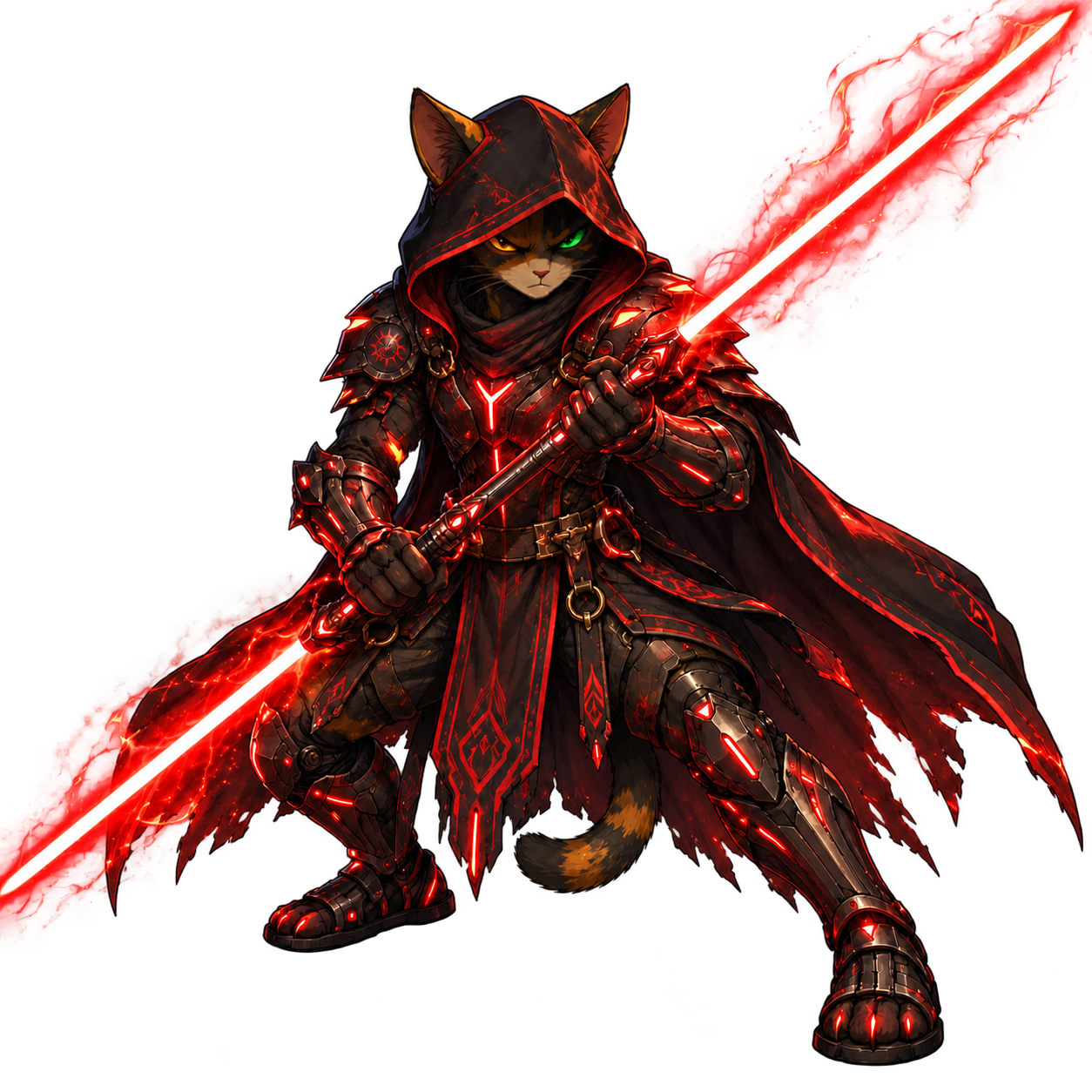 Calico with twin plasma blades
