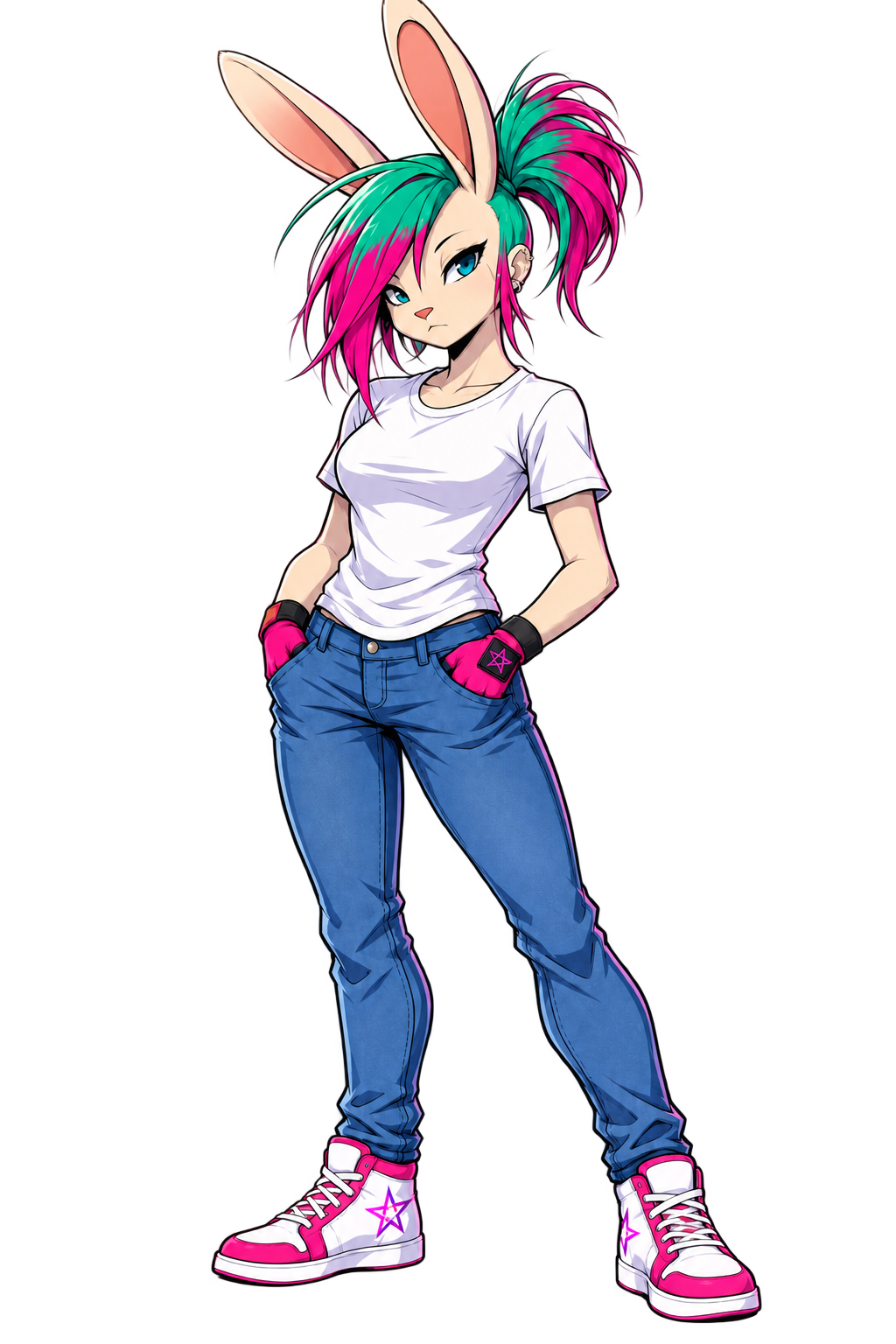 K-Star in her casual outfit